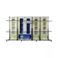 Support mural pour 5 modules SANIPOUSSE